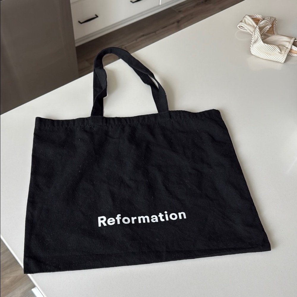 Reformation tote bag